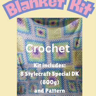 Whichcraft DK Blanket Kit Pastel